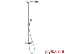 27104000 Raindance Showerpipe 180, с однорычажным cмесителем EcoSmart для ванны, держатель 460 мм, ½’